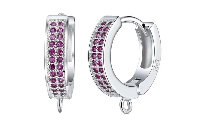 Sterling Silver Hoop Earrings For Women sparklingselections Earrings