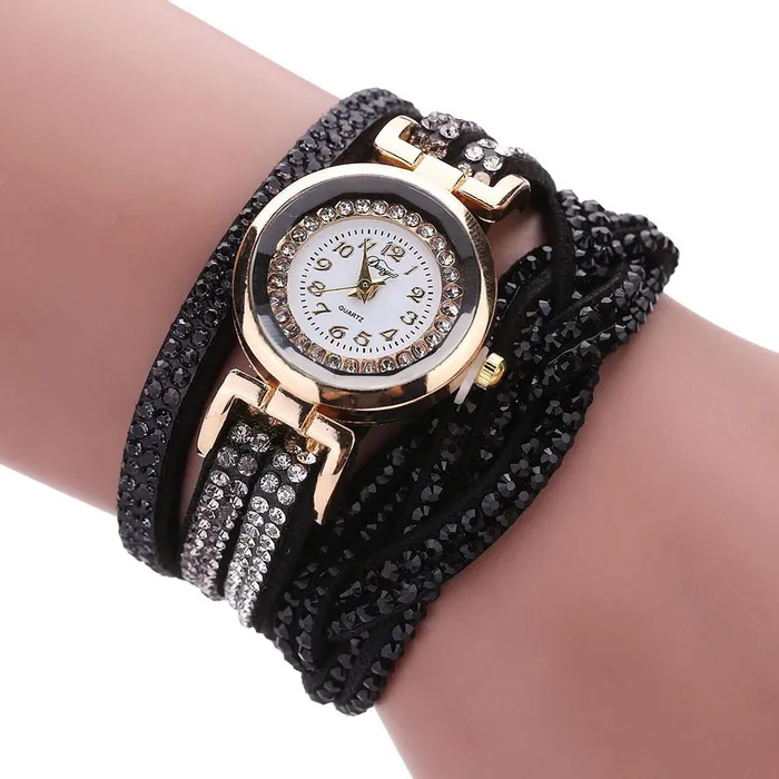 Women Bracelet Quartz Rhinestone Watch sparklingselections Bracelets