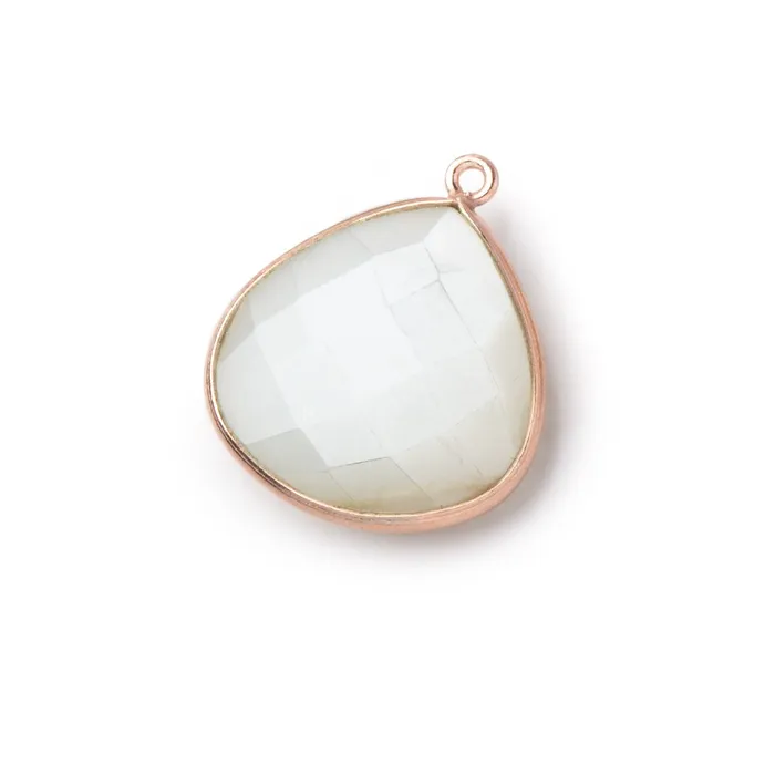 22mm Rose Gold 925 Bezel White Moonstone Heart Pendant 1 piece Beadsofcambaycom Necklaces 22mm Rose Gold 925 Bezel White Moonstone Heart Pendant 1 piece Beadsofcambaycom Necklaces