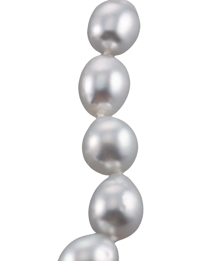 Angela Cummings Assael Necklaces Assael Angela Cummings Baroque South Sea Pearl Diamond Seahorse Gold Necklace