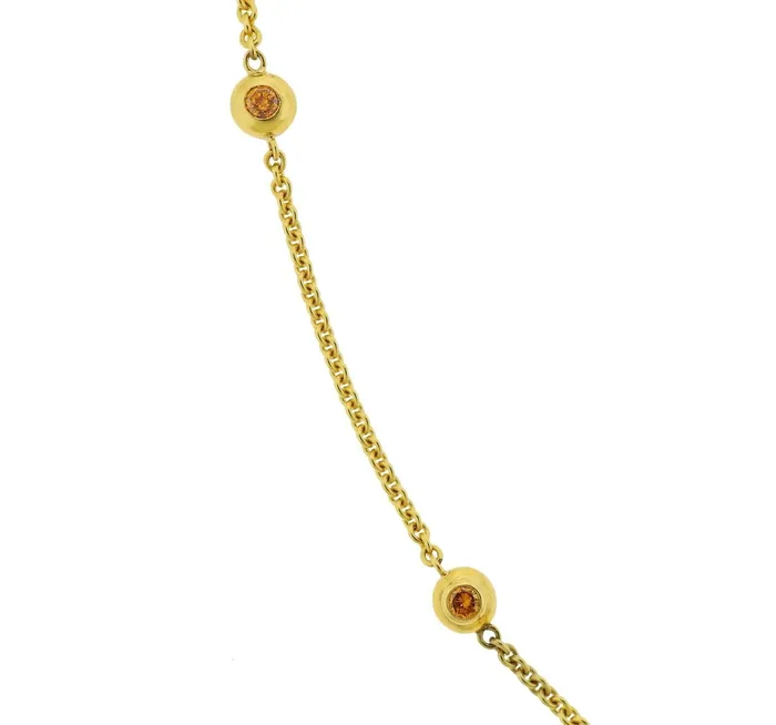 Assael Prince Dimitri Fancy Diamond South Sea Pearl Pendant Necklace Prince Dimitri Necklaces