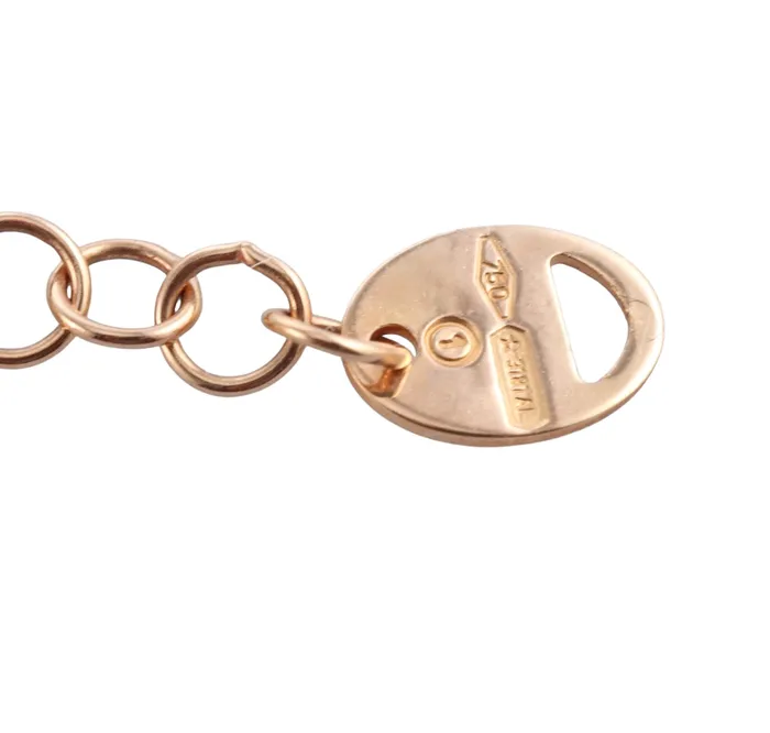 Bracelets Damiani Damiani Gold White Agate Bracelet