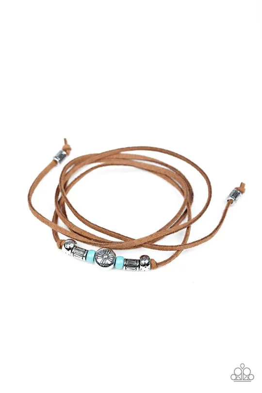 Bracelets Find Your Way Blue Bracelet Jewelry by Bretta Paparazzi Accessories