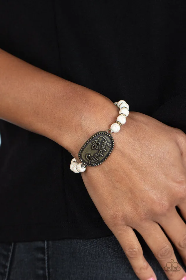 Bracelets Lively Landscape Brass Bracelet Jewelry by Bretta Paparazzi Accessories Bracelets Lively Landscape Brass Bracelet Jewelry by Bretta Paparazzi Accessories
