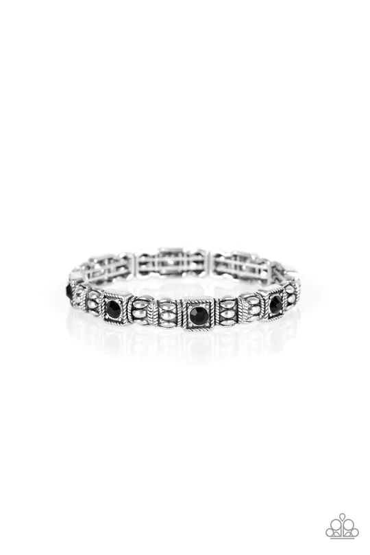Bracelets Paparazzi Accessories Metro Marvelous Black Bracelet Jewelry by Bretta