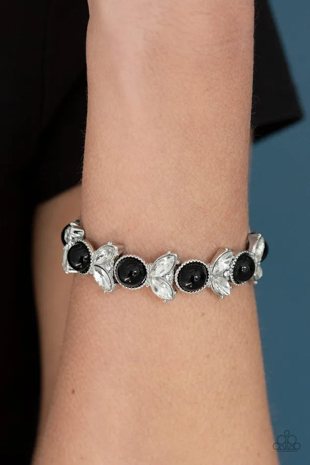 Bracelets Paparazzi Accessories Opulent Oasis Black Bracelet Jewelry by Bretta