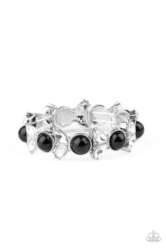 Bracelets Paparazzi Accessories Opulent Oasis Black Bracelet Jewelry by Bretta