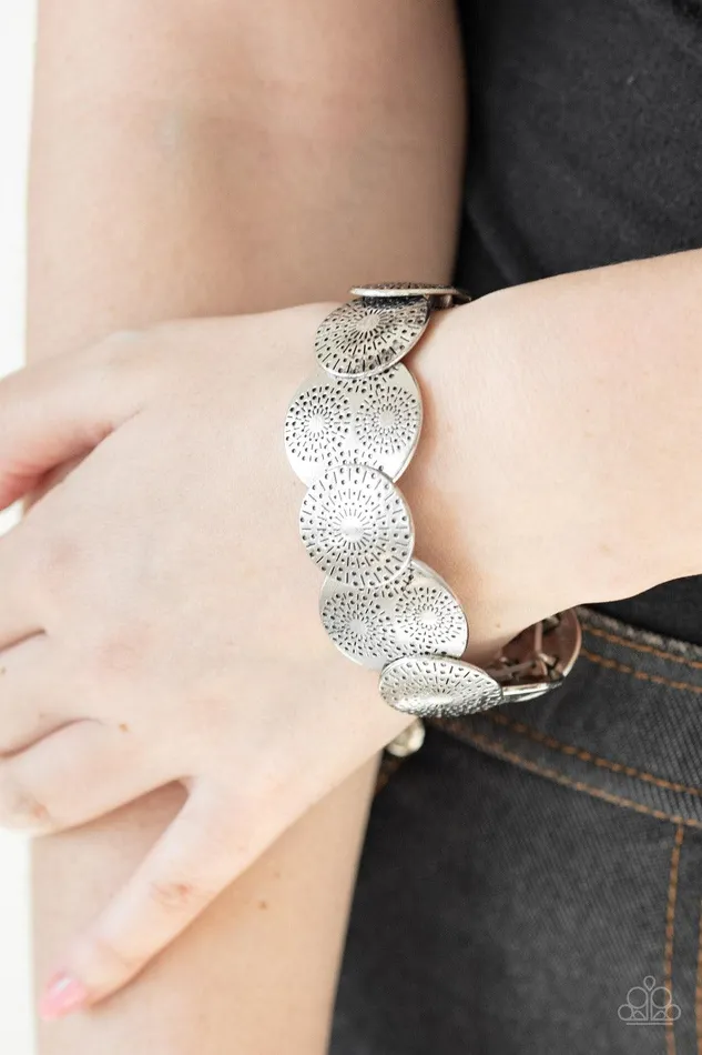 Bracelets Paparazzi Accessories Pleasantly Posy Silver Bracelet Jewelry by Bretta Bracelets Paparazzi Accessories Pleasantly Posy Silver Bracelet Jewelry by Bretta