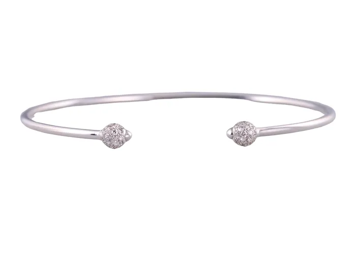 Bracelets Pomellato Mama Non Mama 18k Gold Diamond Cuff Bracelet Pomellato