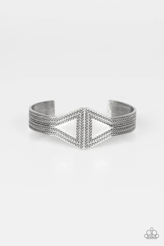 Bracelets Zen Den Silver Bracelet Jewelry by Bretta Paparazzi Accessories