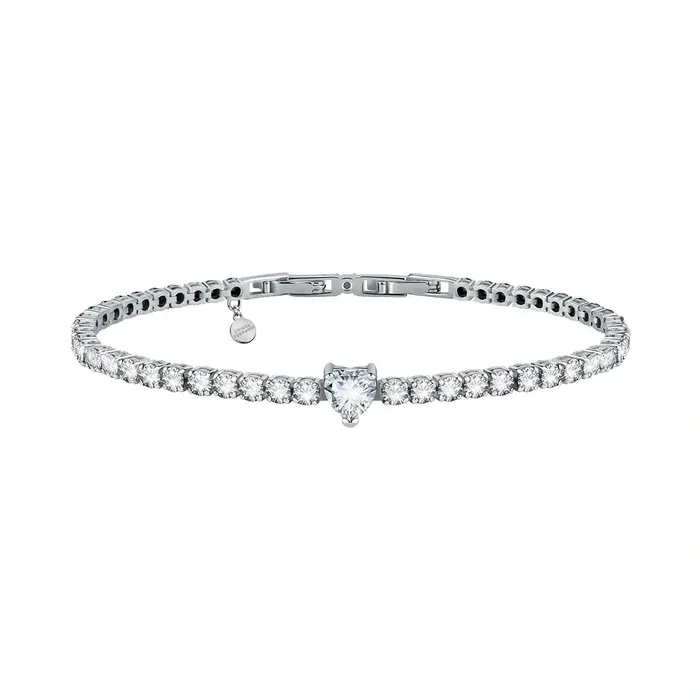Chiara Ferragni Bracelets Womens Chiara Ferragni bracelet rhodiumplated with zircons 1615 cm Chiara Ferragni Bracelets Womens Chiara Ferragni bracelet rhodiumplated with zircons 1615 cm