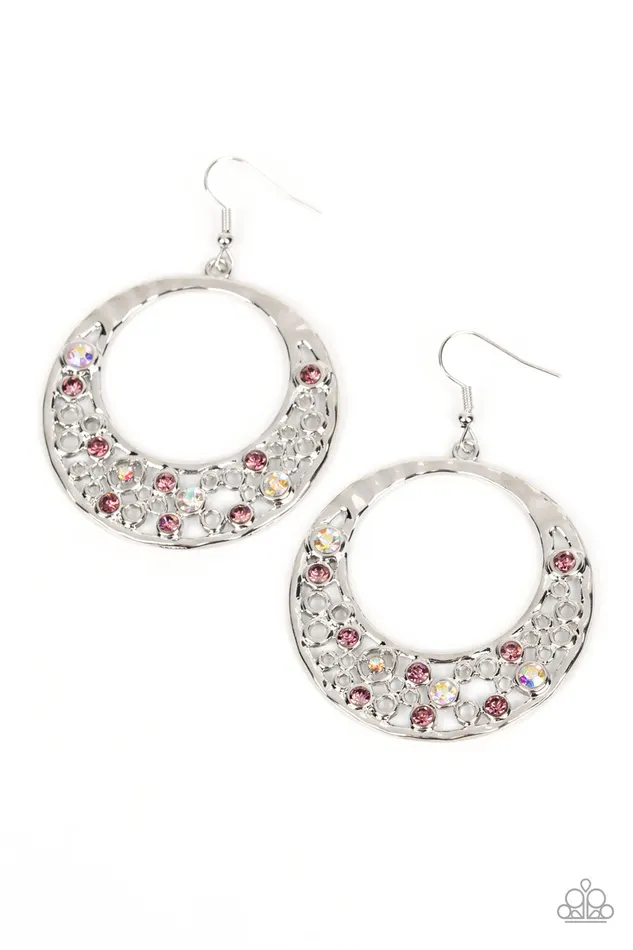 Earrings Paparazzi Accessories Enchanted Effervescence Purple Earrings Jewelry by Bretta