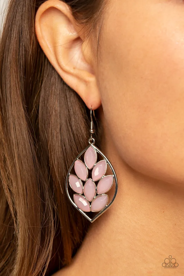 Earrings Paparazzi Accessories Glacial Glades Pink Earrings Jewelry by Bretta