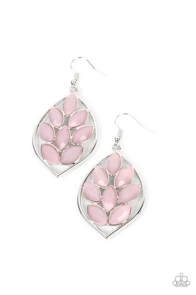 Earrings Paparazzi Accessories Glacial Glades Pink Earrings Jewelry by Bretta