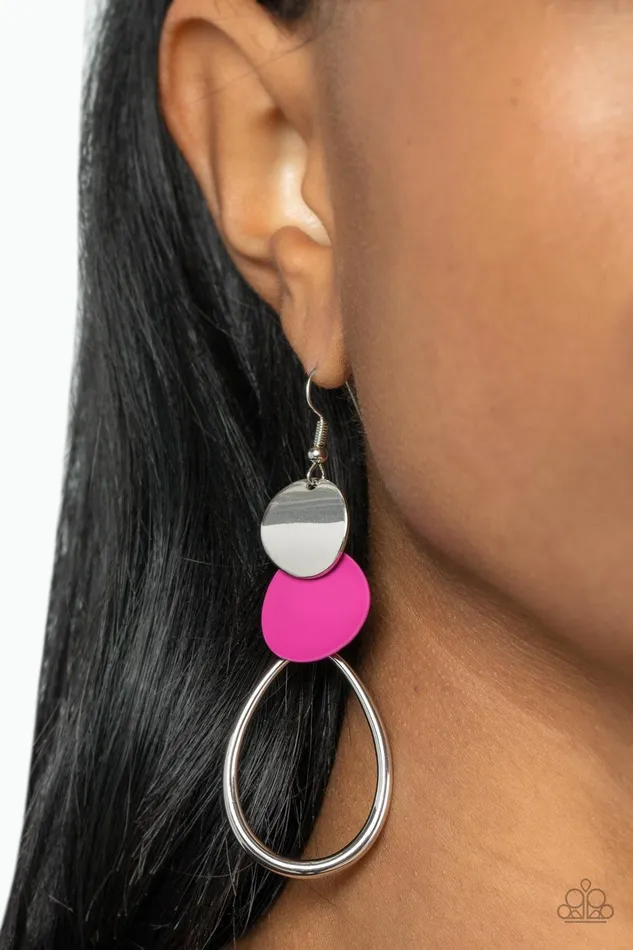 Earrings Paparazzi Accessories Retro Reception Pink Earrings Jewelry by Bretta