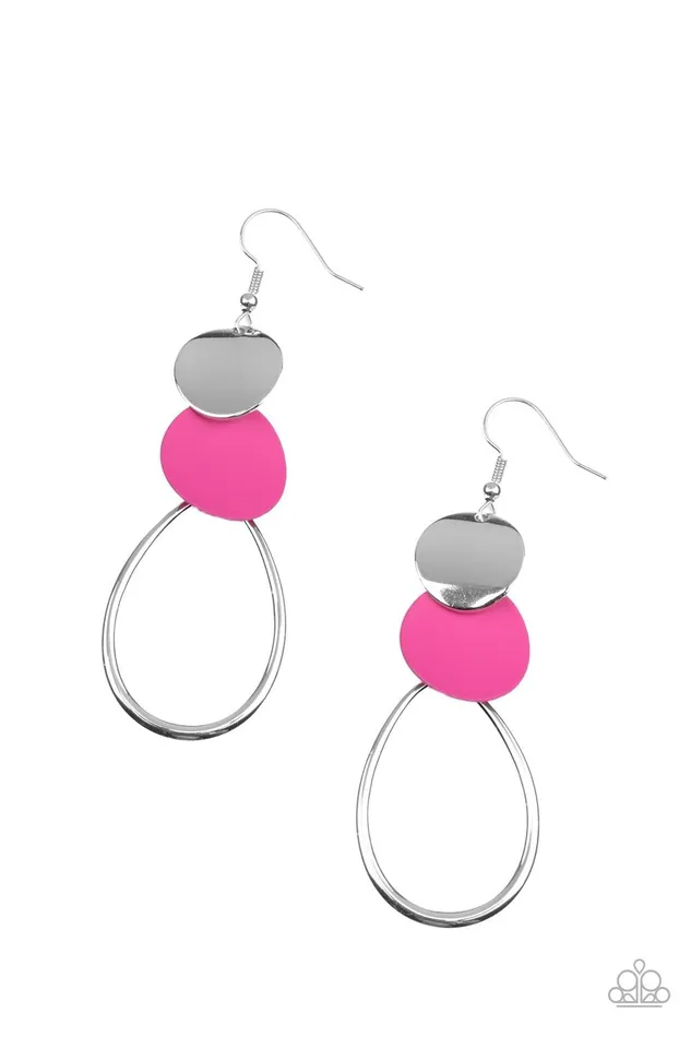 Earrings Paparazzi Accessories Retro Reception Pink Earrings Jewelry by Bretta