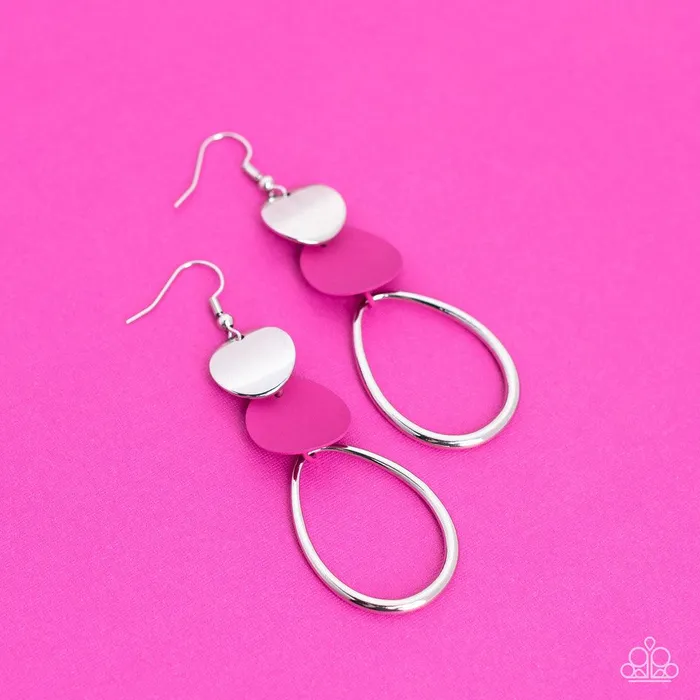 Earrings Paparazzi Accessories Retro Reception Pink Earrings Jewelry by Bretta