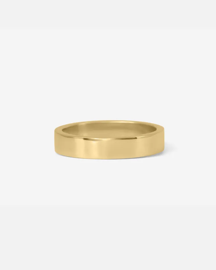 Fitzgerald Jewelry Flat Band 45mm in 14k Gold Rings