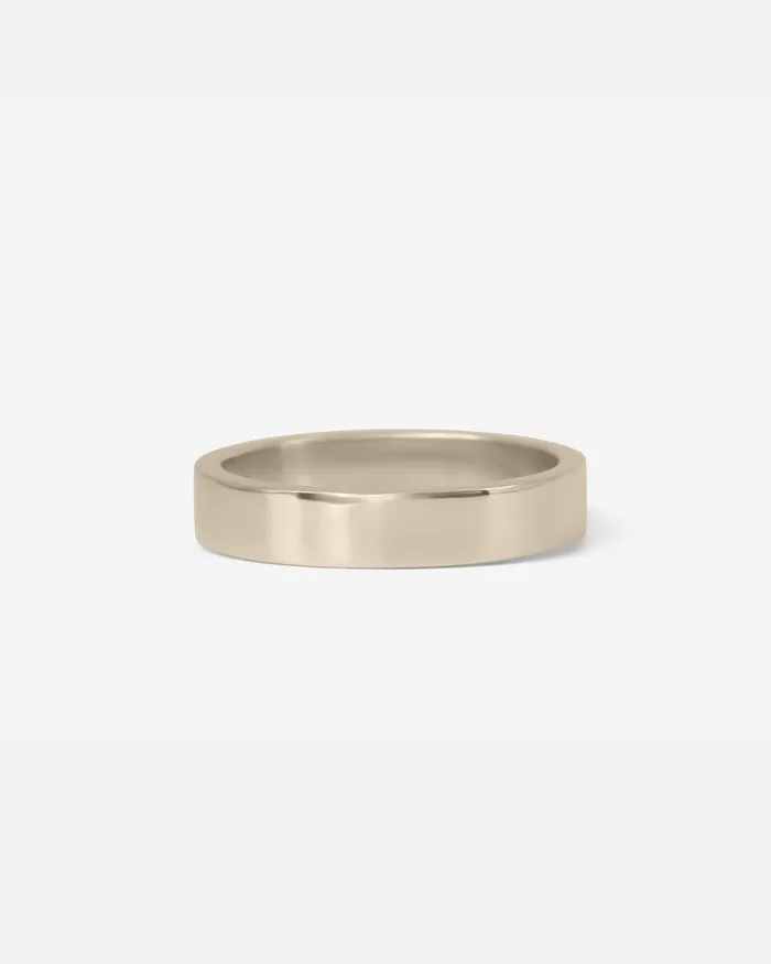Fitzgerald Jewelry Flat Band 45mm in 14k Gold Rings Fitzgerald Jewelry Flat Band 45mm in 14k Gold Rings