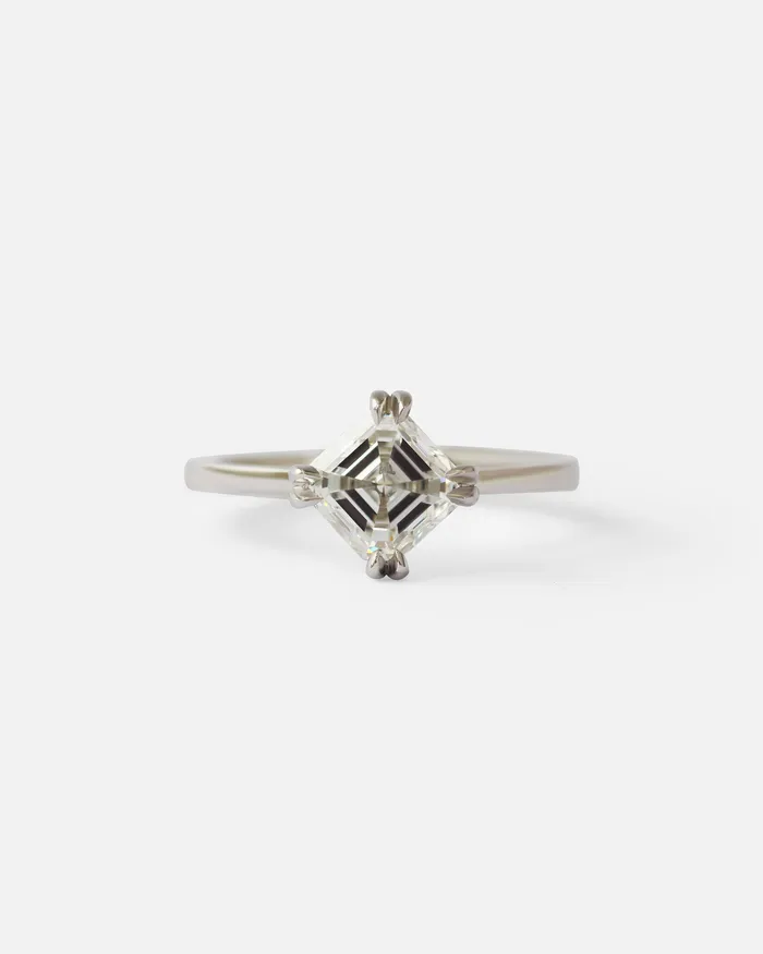 Fitzgerald Jewelry Rings Ash Asscher Cut Diamond Ring