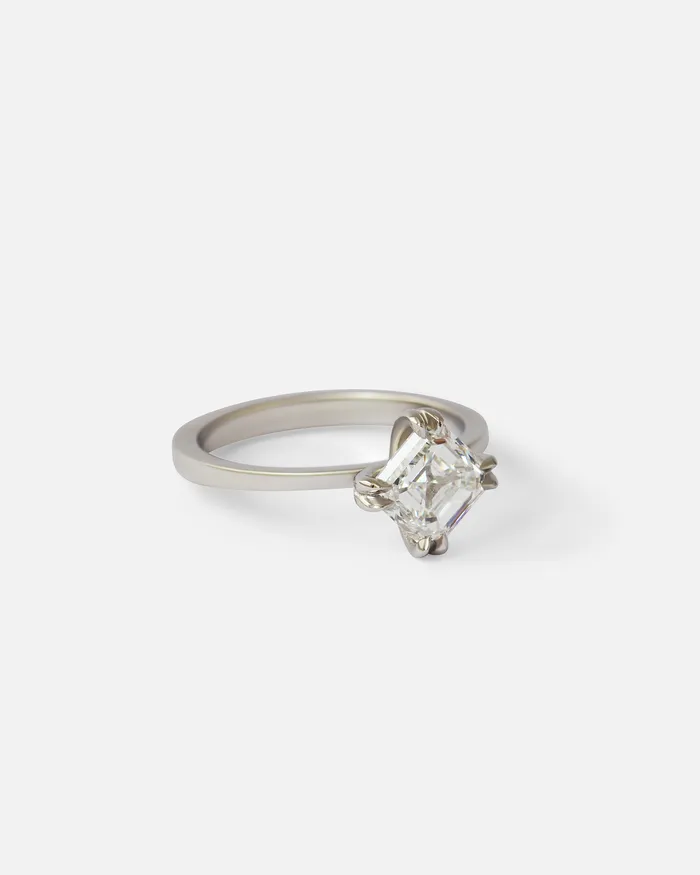 Fitzgerald Jewelry Rings Ash Asscher Cut Diamond Ring Fitzgerald Jewelry Rings Ash Asscher Cut Diamond Ring