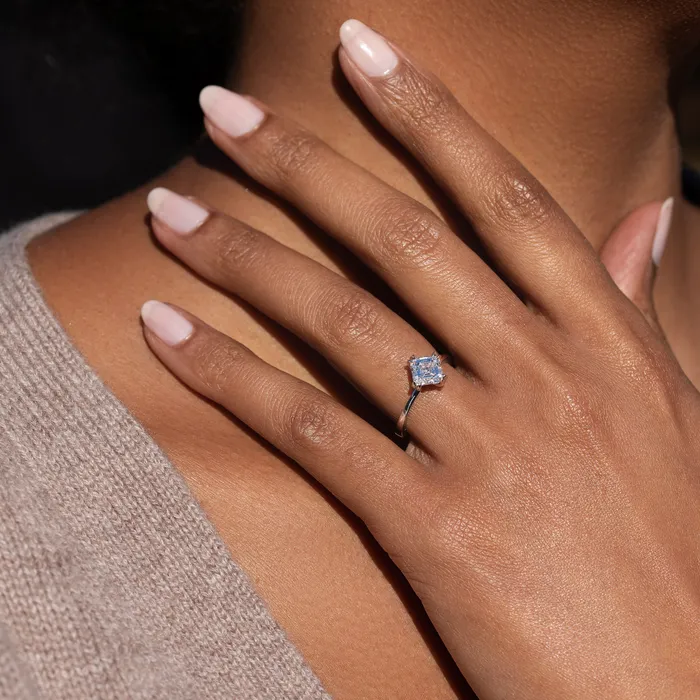 Fitzgerald Jewelry Rings Ash Asscher Cut Diamond Ring Fitzgerald Jewelry Rings Ash Asscher Cut Diamond Ring