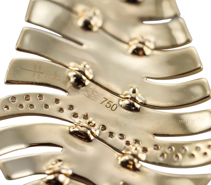Hueb Earrings Hueb Diamond Yellow Gold Earrings