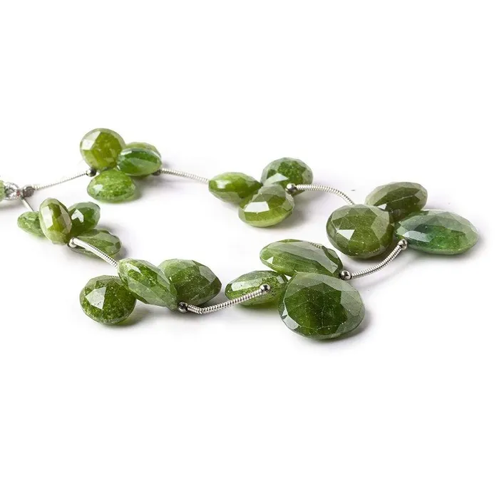 Idocrase Heart Briolette Beadsofcambaycom Necklaces