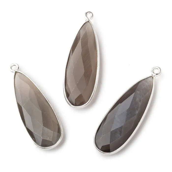 Necklaces Beadsofcambaycom 32x12mm Silver 925 Bezeled Platinum Grey Moonstone Pear Pendant 1 piece Necklaces Beadsofcambaycom 32x12mm Silver 925 Bezeled Platinum Grey Moonstone Pear Pendant 1 piece