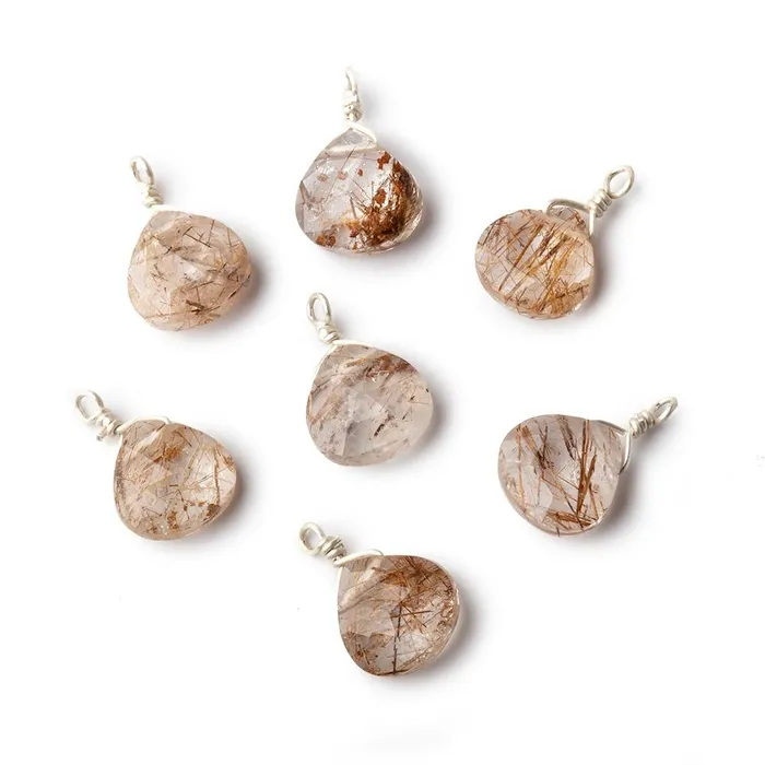 Necklaces Beadsofcambaycom 8mm Silver Wire Wrapped Rutilated Quartz Faceted Heart 1 Focal Pendant Necklaces Beadsofcambaycom 8mm Silver Wire Wrapped Rutilated Quartz Faceted Heart 1 Focal Pendant