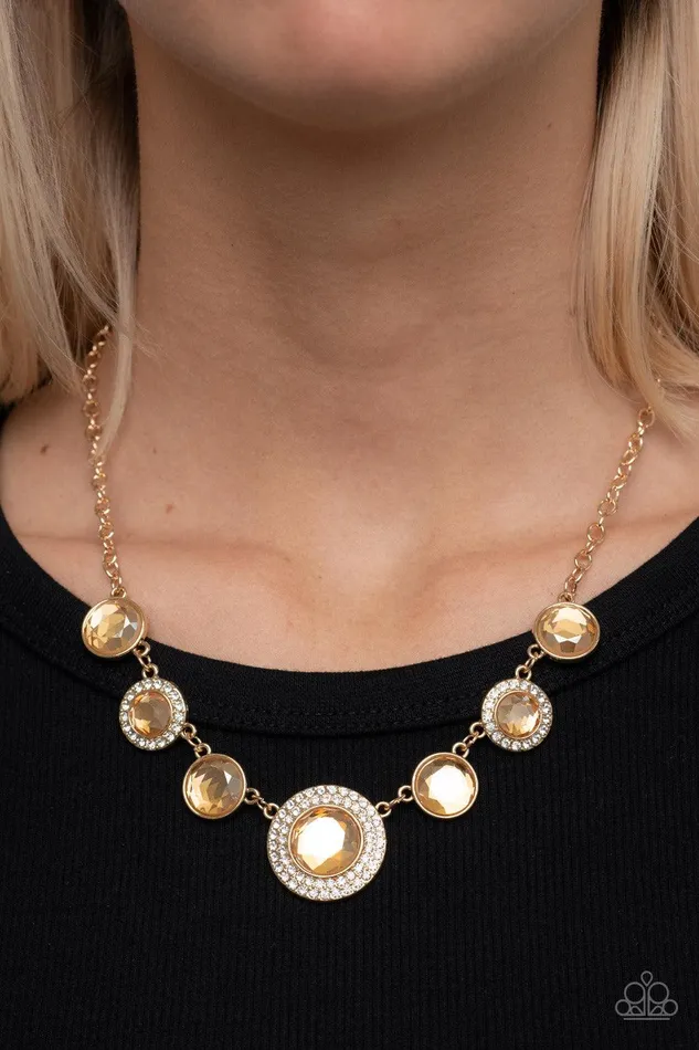 Necklaces Extravagant Extravaganza Gold Necklace Jewelry by Bretta Paparazzi Accessories Necklaces Extravagant Extravaganza Gold Necklace Jewelry by Bretta Paparazzi Accessories