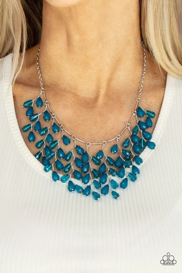 Necklaces Garden Fairytale Blue Necklace Jewelry by Bretta Paparazzi Accessories Necklaces Garden Fairytale Blue Necklace Jewelry by Bretta Paparazzi Accessories