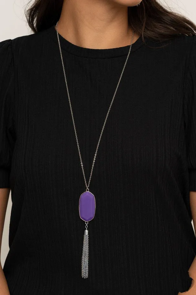 Necklaces Got A Good Thing GLOWING Purple Necklace Jewelry by Bretta Paparazzi Accessories Necklaces Got A Good Thing GLOWING Purple Necklace Jewelry by Bretta Paparazzi Accessories