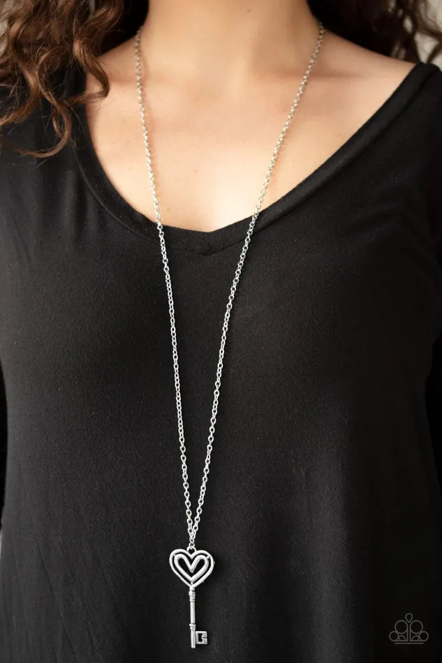 Necklaces Jewelry by Bretta Unlock My Heart Silver Necklace Jewelry By Bretta