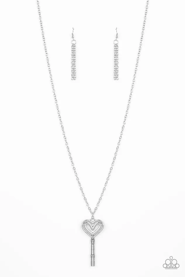 Necklaces Jewelry by Bretta Unlock My Heart Silver Necklace Jewelry By Bretta