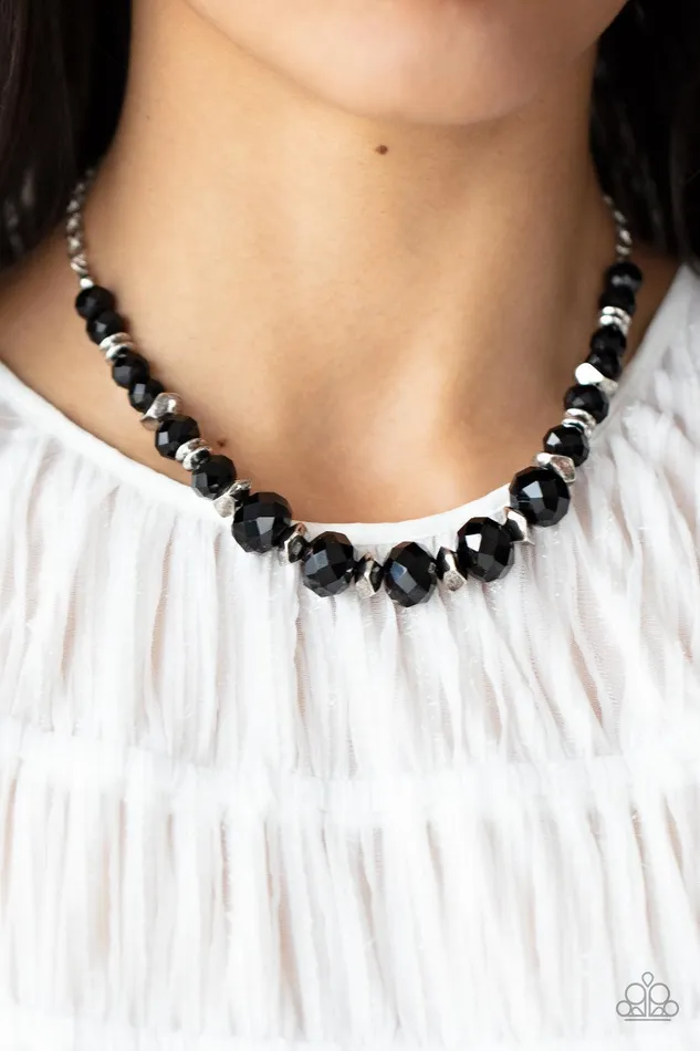 Necklaces Paparazzi Accessories Cosmic Cadence Black Necklace Jewelry by Bretta