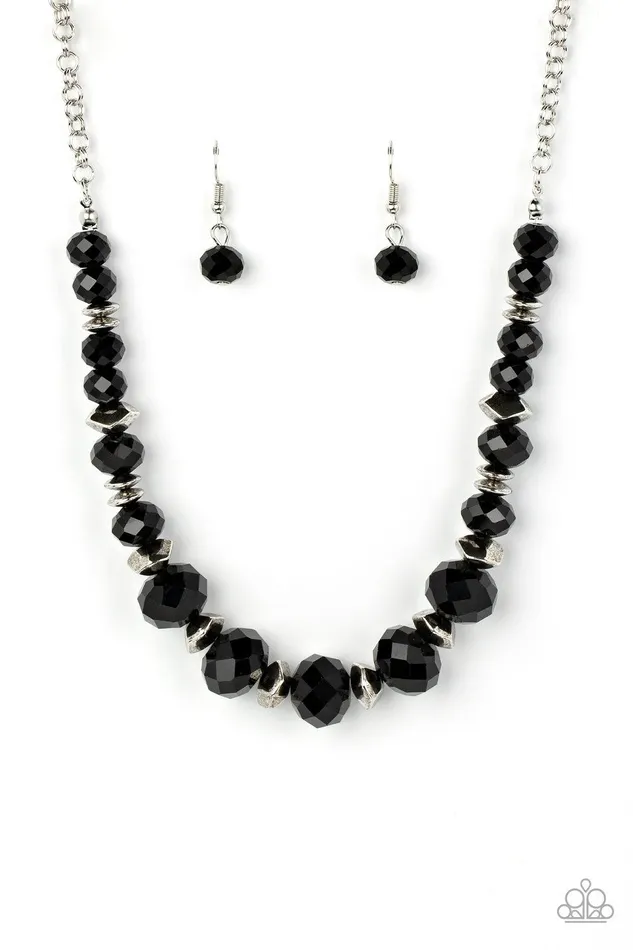 Necklaces Paparazzi Accessories Cosmic Cadence Black Necklace Jewelry by Bretta