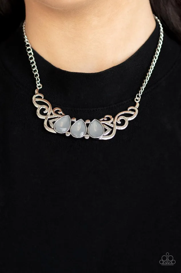 Necklaces Paparazzi Accessories Heavenly Happenstance Silver Necklace Jewelry by Bretta Necklaces Paparazzi Accessories Heavenly Happenstance Silver Necklace Jewelry by Bretta