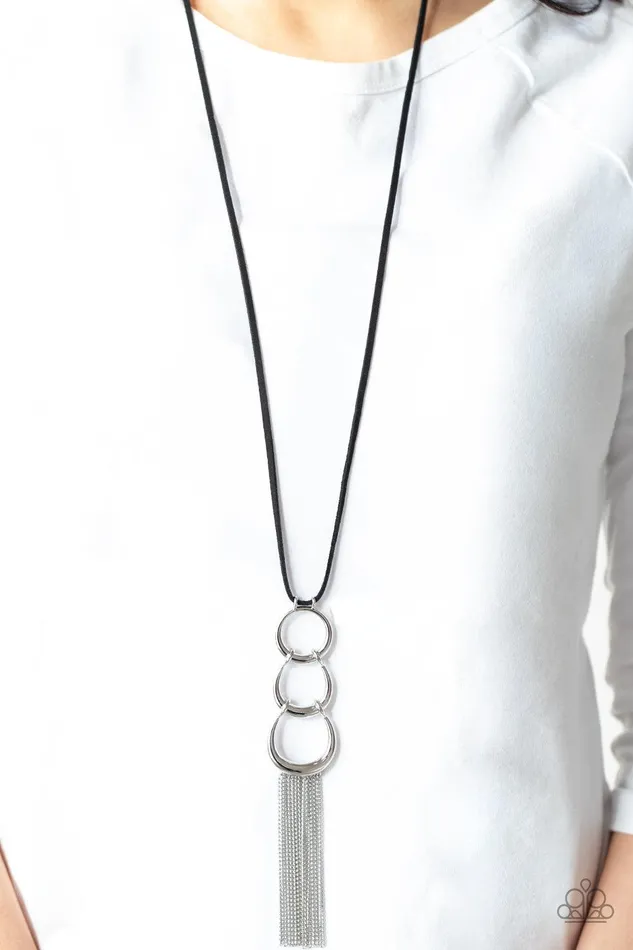 Necklaces Paparazzi Accessories Industrial Conquest Black Necklace Jewelry by Bretta