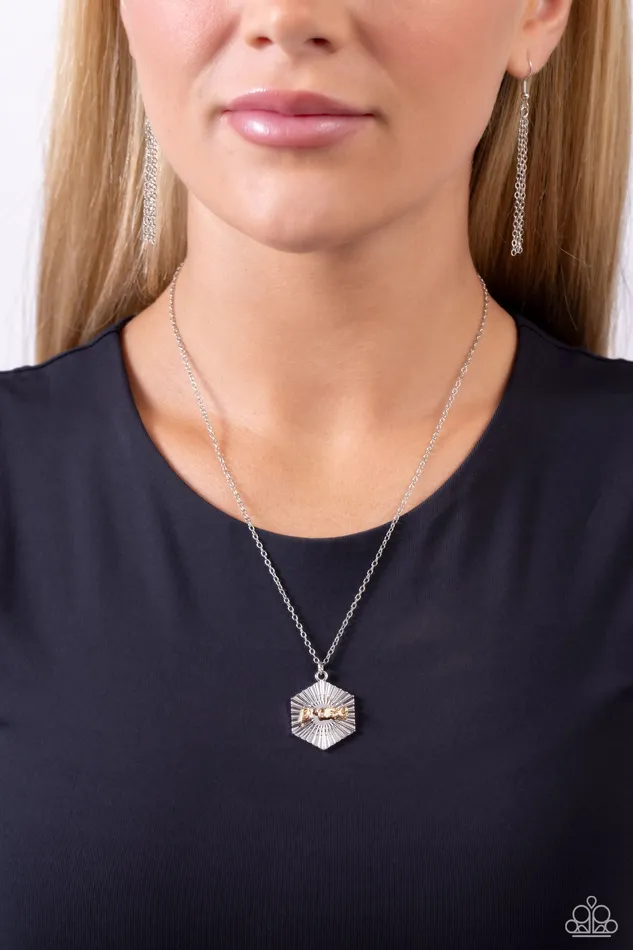Necklaces Paparazzi Accessories Turn of PRAISE Silver Necklace Jewelry by Bretta Necklaces Paparazzi Accessories Turn of PRAISE Silver Necklace Jewelry by Bretta