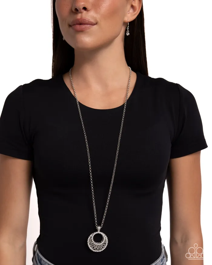 Net Worth White Necklace Jewelry by Bretta Paparazzi Accessories Necklaces