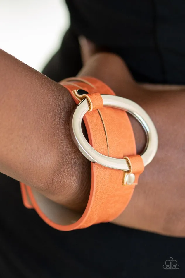 Paparazzi Accessories Bracelets Cowgirl Cavalier Orange Bracelet Jewelry by Bretta Paparazzi Accessories Bracelets Cowgirl Cavalier Orange Bracelet Jewelry by Bretta