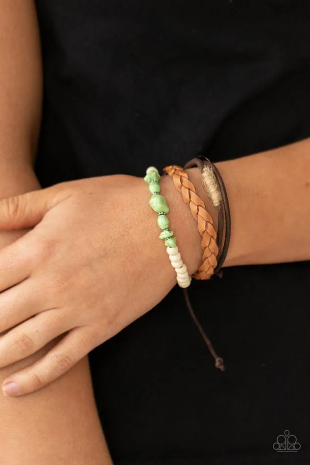 Paparazzi Accessories Bracelets Far Out Wayfair Green Bracelet Jewelry by Bretta