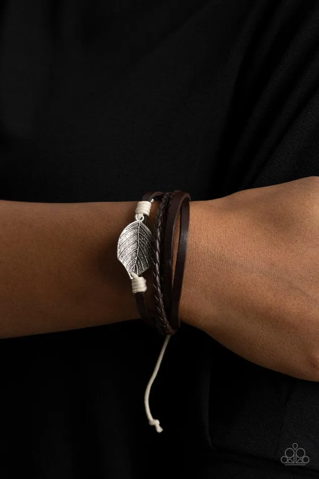 Paparazzi Accessories Bracelets FROND and Center Brown Bracelet Jewelry by Bretta Paparazzi Accessories Bracelets FROND and Center Brown Bracelet Jewelry by Bretta