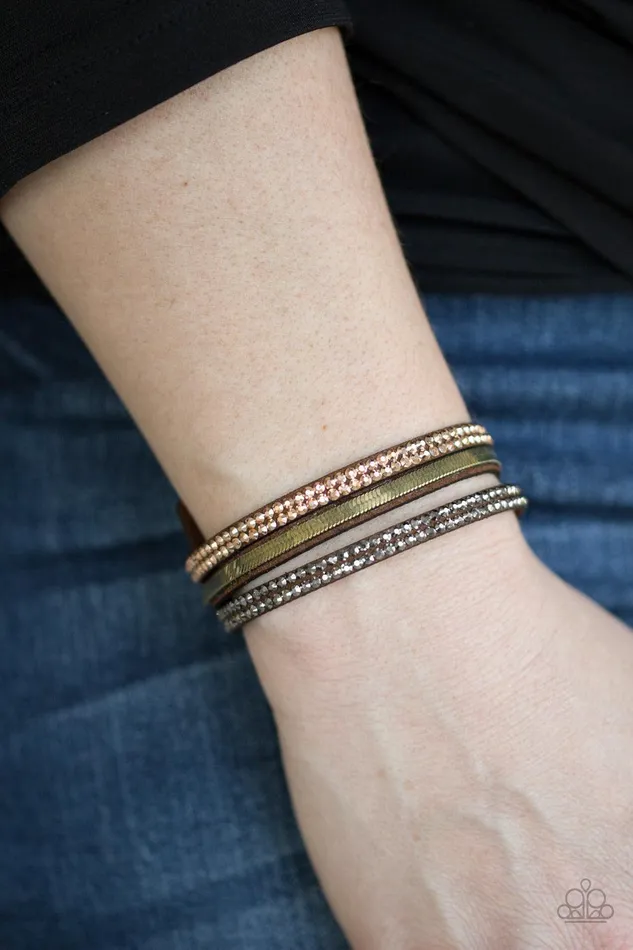 Paparazzi Accessories Bracelets I Mean Business Multi Bracelet Jewelry by Bretta Paparazzi Accessories Bracelets I Mean Business Multi Bracelet Jewelry by Bretta