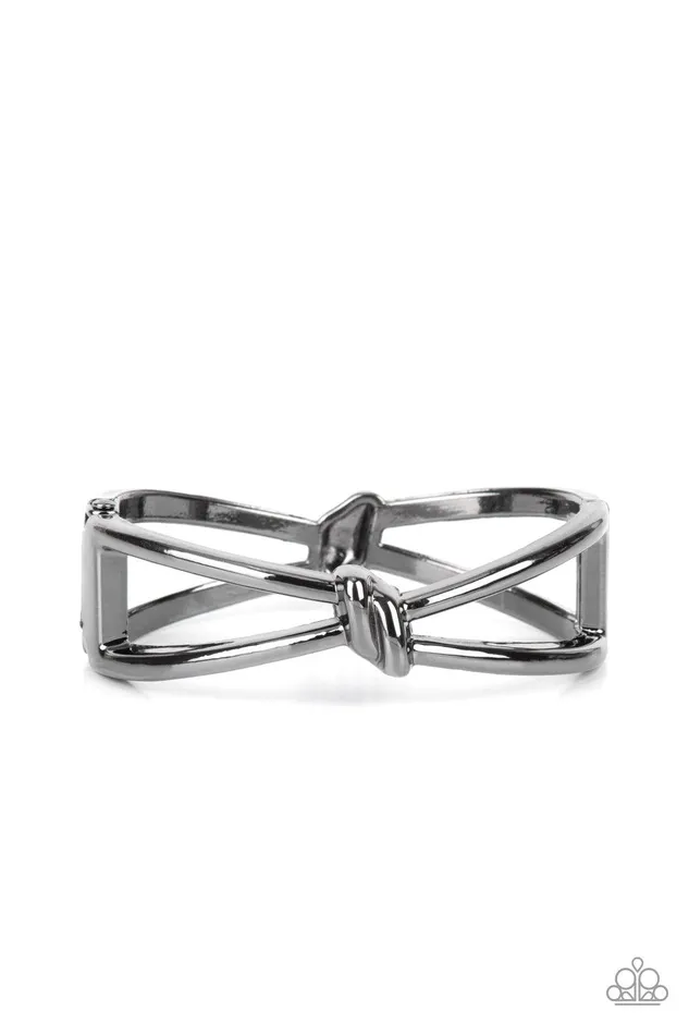 Paparazzi Accessories Bracelets KNOT My First Rodeo Black Bracelet Jewelry by Bretta
