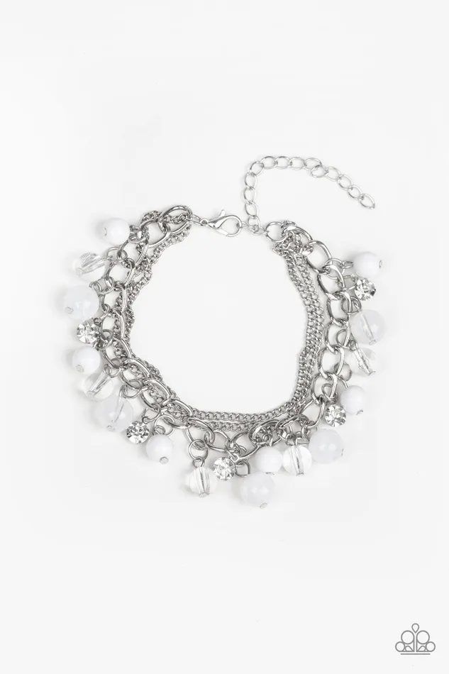Paparazzi Accessories Bracelets Let Me SEA White Bracelet Jewelry By Bretta