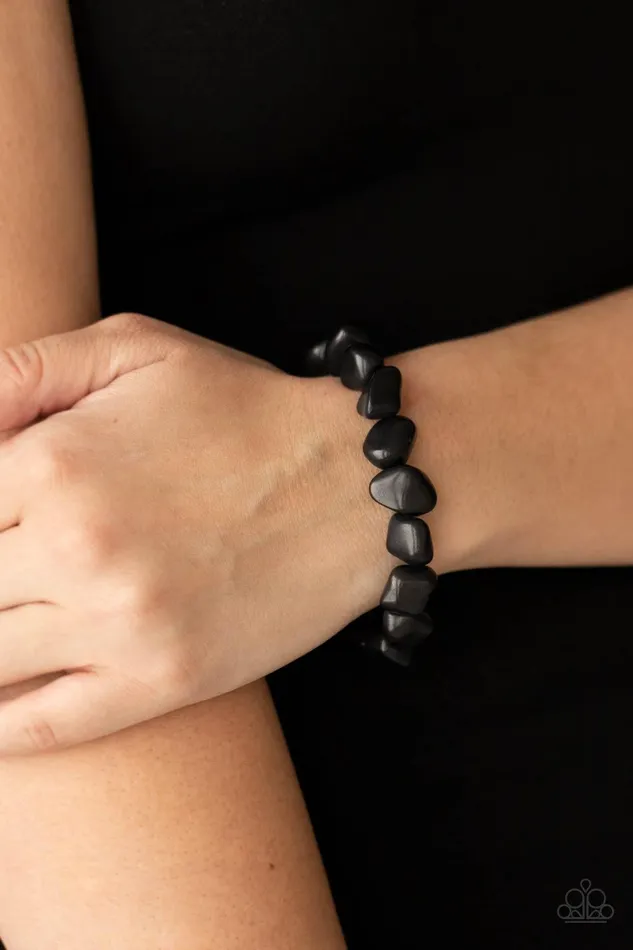 Paparazzi Accessories Bracelets Prehistoric Paradise Black Bracelet Jewelry By Bretta Paparazzi Accessories Bracelets Prehistoric Paradise Black Bracelet Jewelry By Bretta
