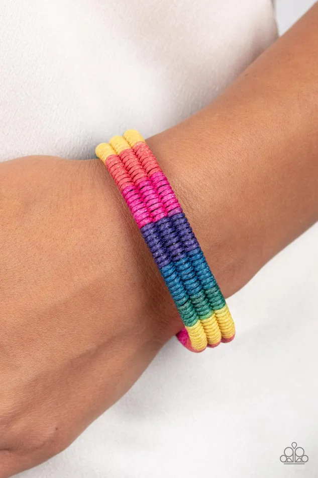 Paparazzi Accessories Bracelets Rainbow Renegade Multi Bracelet Jewelry by Bretta Paparazzi Accessories Bracelets Rainbow Renegade Multi Bracelet Jewelry by Bretta