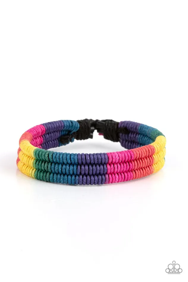 Paparazzi Accessories Bracelets Rainbow Renegade Multi Bracelet Jewelry by Bretta